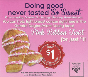 2016 Pink Ribbon Twist